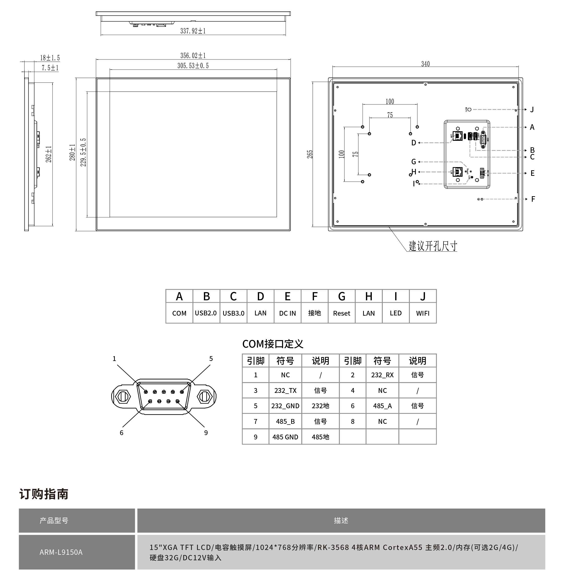 ARM-L9150A-規格書