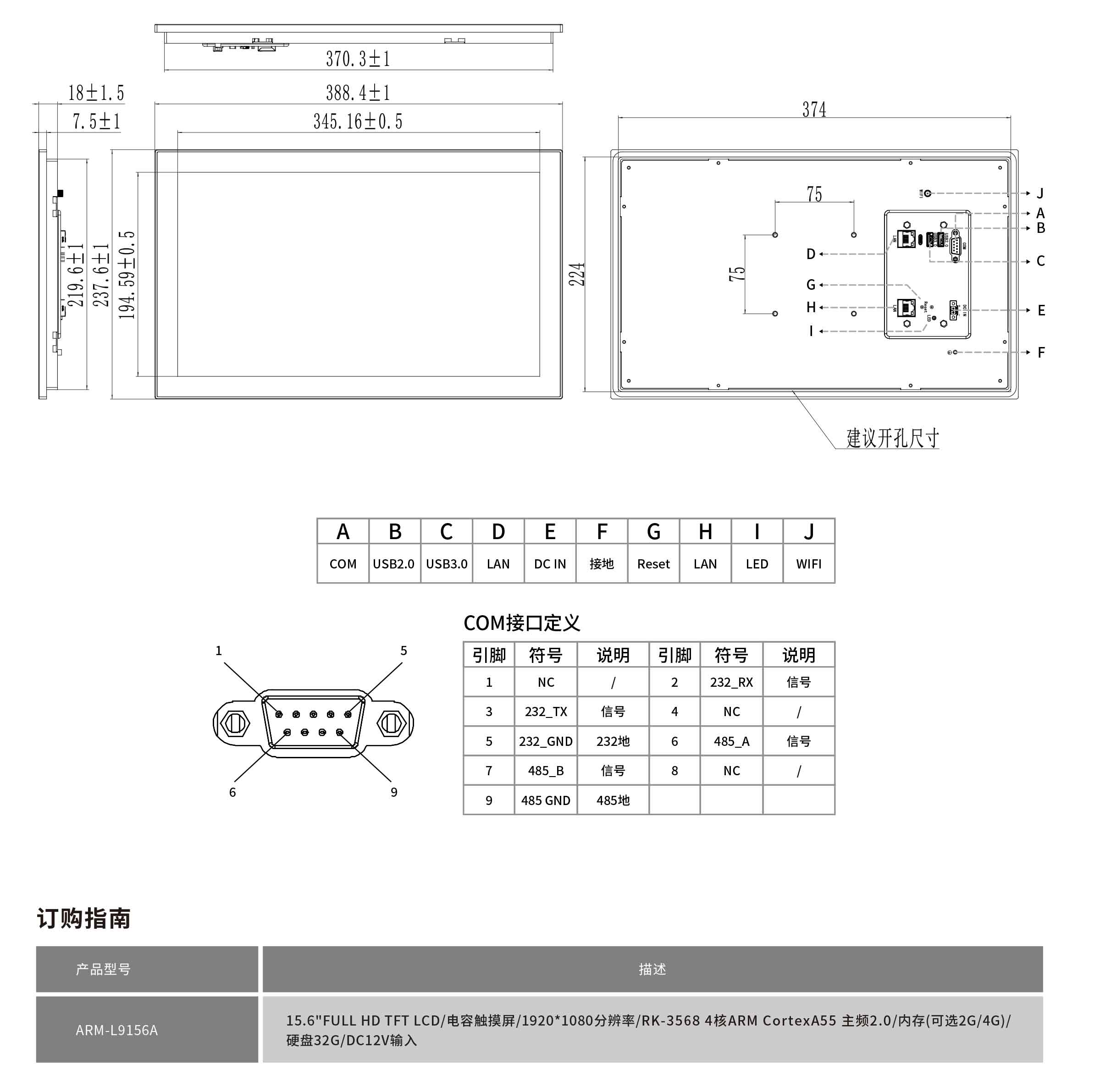 ARM-L9156A-規格書